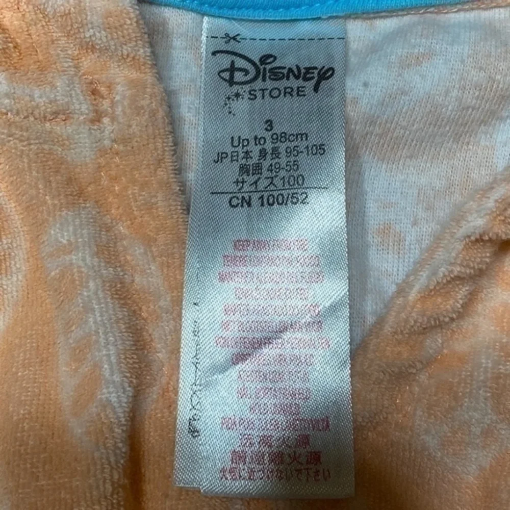 Disney Store Terri Cloth Robe Girls Size 3